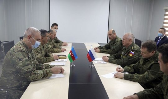 Azərbaycan ilə Rusiya arasında Türkiyə-Rusiya Birgə Monitorinq Mərkəzinin fəaliyyəti müzakirə edilib
