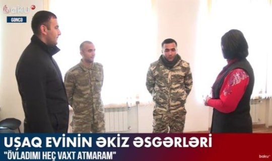 Uşaq evinin əkiz əsgərləri – VİDEO