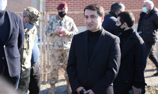 Azərbaycandakı xarici diplomatlar Cocuq Mərcanlıya baş çəkib - FOTO