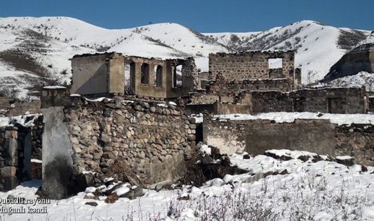 Qubadlının Muğanlı kəndindən görüntülər