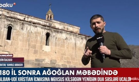 180 il sonra Ağoğlan məbədində ibadət - VİDEO