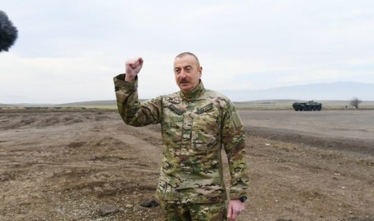İlham Əliyev Qubadlı rayonundadır - VİDEO