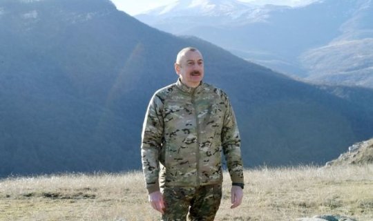 İlham Əliyev Laçın rayonunda - VİDEO