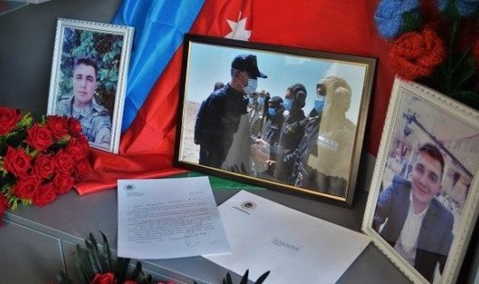 Hulusi Akar azərbaycanlı şəhidin ailəsinə məktub göndərdi - FOTO