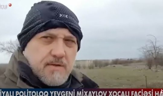 Rusiyalı politoloq: “Dünya ictimaiyyəti ermənilərin törətdiyi bu genosidə qiymət verməlidir” - VİDEO