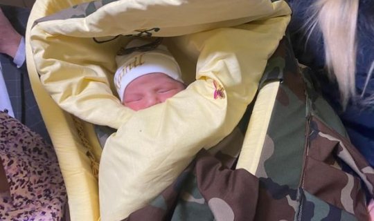 Daha bir şəhidin adı yeni doğulan övladına verildi - FOTO
