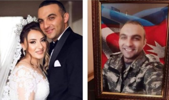 Şəhid XTQ kapitanının övladı dünyaya gəldi
