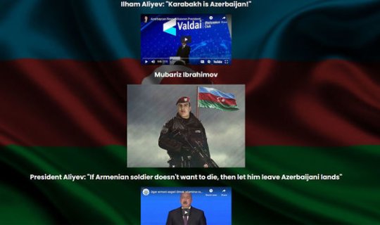 Ermənistan dövlət informasiya agentliyinin saytında “Qarabağ Azərbaycandır!” şüarı – FOTO