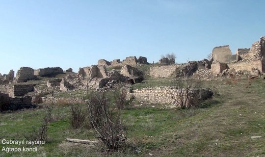 Cəbrayılın Ağtəpə kəndindən görüntülər