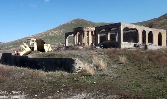 Cəbrayılın Qumlaq kəndindən görüntülər