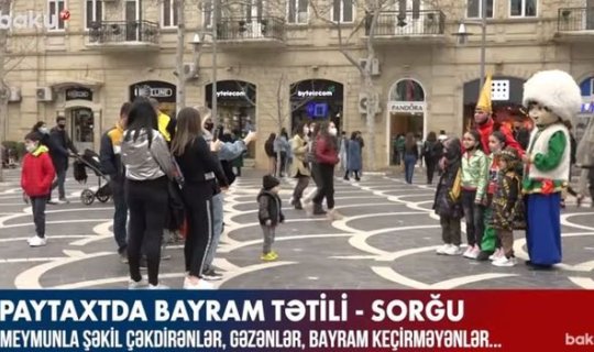 Paytaxt sakinləri bayram tətilini necə keçirir? - SORĞU + VİDEO