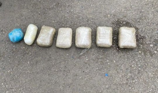 Cəlilabad polisi avtomobildən 14 kiloqramdan artıq narkotik aşkarladı - FOTO