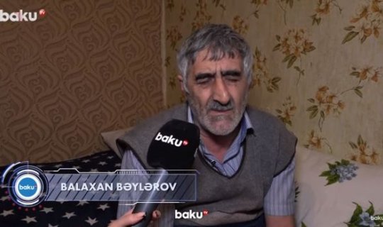 Baku TV-nin Füzuli rayonunda minaya düşən traktorçu ilə bağlı reportajı - VİDEO