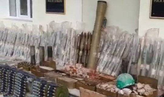 Qubadlıda döyüş sursatları aşkarlandı -xa0VİDEO