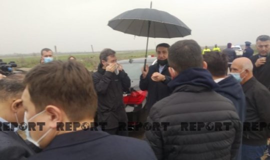Türk Şurasının nümayəndə heyətinin Ağdama səfəri başlayıb,xa0“Ohanyan səddi”nə baş çəkiblərxa0- FOTO