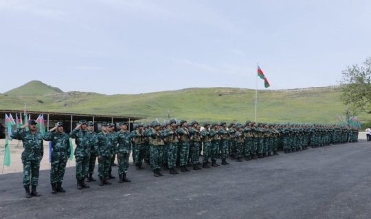 Azərbaycan Ermənistanla sərhəddə daha bir hərbi hissə yaradıb - FOTO