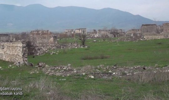 Ağdam rayonunun Şıxbabalı kəndindən görüntülər - VİDEO