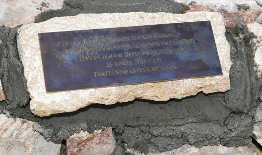 Zəngilan məscidinin bərpasına başlanılıb