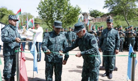 Ermənistanla sərhəddə daha bir hərbi hissə açıldı