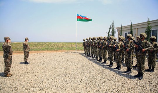 Azad olunmuş ərazilərdə yeni hərbi hissələrin açılışı olub - FOTO/VİDEO