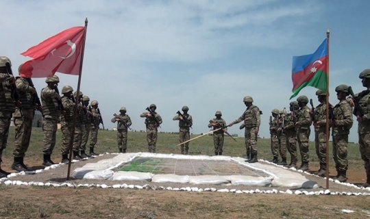 Azərbaycan və Türkiyə hərbçiləri birgə taktiki təlim keçirib - VİDEO