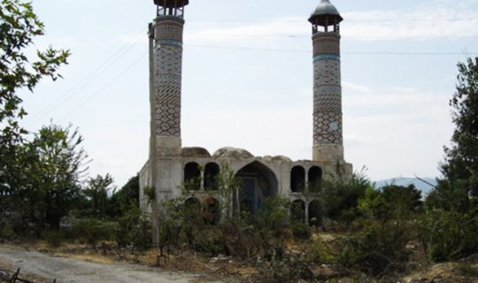 ABŞ-ın “Xəzər Siyasət Mərkəzi”nin nümayəndə heyəti Ağdam məscidini ziyarət edib