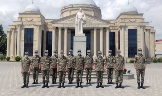 Azərbaycan Ordusunda Respublika Günü münasibətilə tədbirlər keçirilib - FOTO