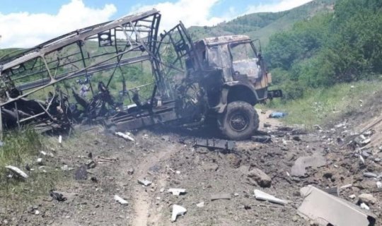Məşhur informasiya agentliyi Kəlbəcərdə media işçilərinin minaya düşərək şəhid olmasından yazıb - FOTO