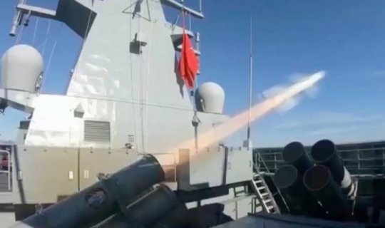 Türkiyənin gəmi əleyhinə raketinin sınağı uğurla başa çatıb - VİDEO