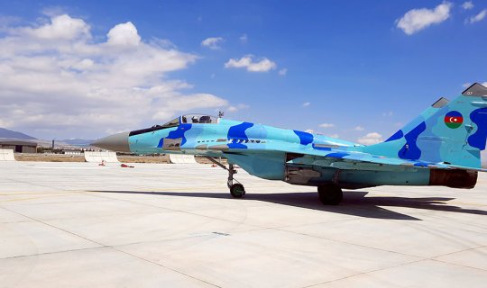 “Anadolu Qartalı - 2021” təliminə hazırlıq məşqləri keçirilib - FOTOLAR