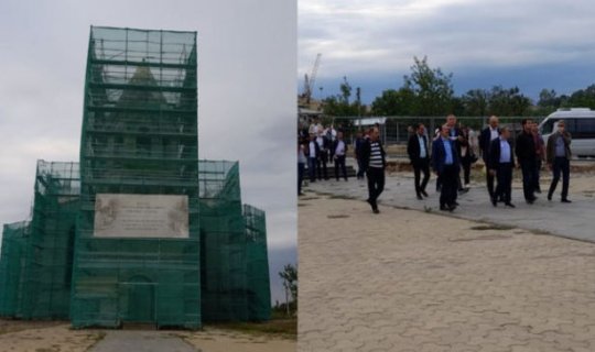 Xarici diplomatlar Şuşada Qazançı kilsəsində olublar - FOTO