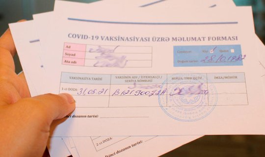 Vətəndaşların “Peyvənd sertifikatı”nı necə əldə edəcəyi açıqlandı