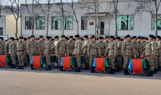 Azərbaycan Ordusunda andiçmə mərasimləri keçiriləcək