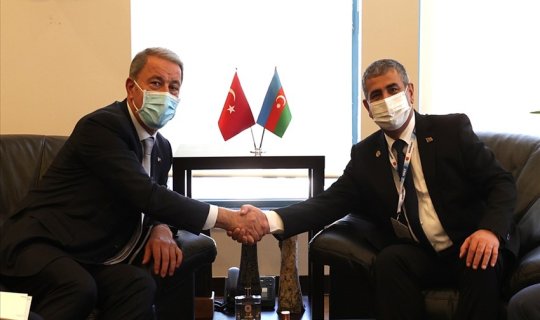 Zakir Həsənov Hulusi Akarla görüşüb