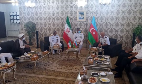 Azərbaycan və İranın HDQ nümayəndə heyətləri görüşüb - FOTO