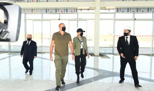Mehriban Əliyeva Füzuli Beynəlxalq Hava Limanı ilə bağlı paylaşım edib - FOTO