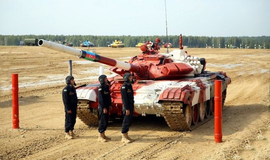 Azərbaycan tankçıları “Tank biatlonu” müsabiqəsində finala yüksəlib