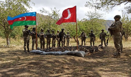 Laçın rayonunda Azərbaycan-Türkiyə birgə təlimi başladı - FOTO