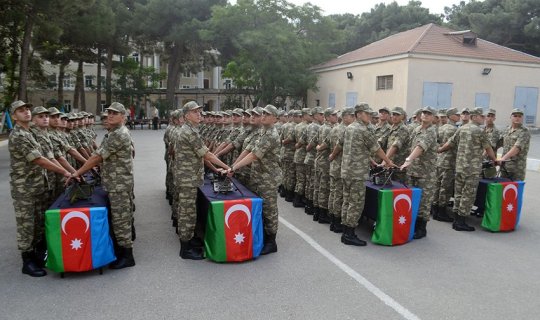 Hərbi tibb fakültəsi kursantlarının andiçmə mərasimi keçirilib