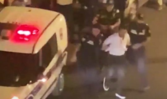 Qətl baş verən “Beerlin Pub”da yenə kütləvi dava - VİDEO