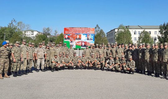 Azərbaycan Ordusunda səmti müəyyənetmə yarışları keçirilir - FOTO