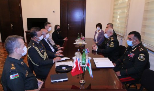 Arzu Rəhimov Türkiyənin Hərbi Çağırış Xidmətinin nümayəndələri ilə görüşüb