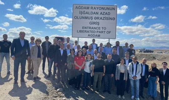 Qarabağ Dirçəliş Fondu AMCHAM üzvlərinin Ağdama səfərini təşkil edib