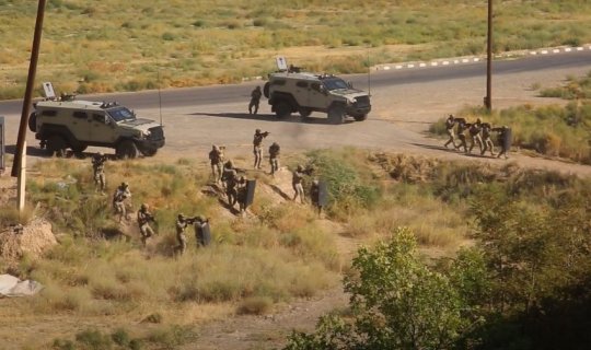 Azərbaycan Ordusu Naxçıvanda terrorla mübarizə üzrə xüsusi təlim keçirib - VİDEO
