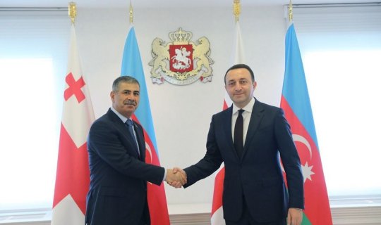 Zakir Həsənov Gürcüstanın Baş naziri ilə görüşüb