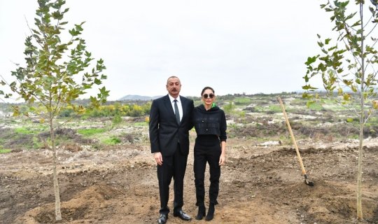 Prezident İlham Əliyev və birinci xanım Mehriban Əliyeva Füzulidə səfərdə olublar - YENİLƏNİB