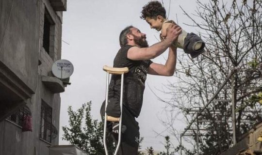 Müharibə, ata və oğul... - İlin FOTOsu