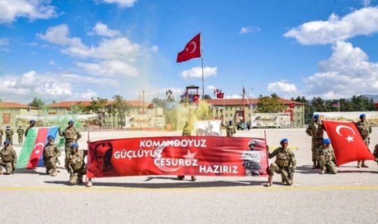 Xüsusi təyinatlılarımız Türkiyədə təlimləri başa vurdu
