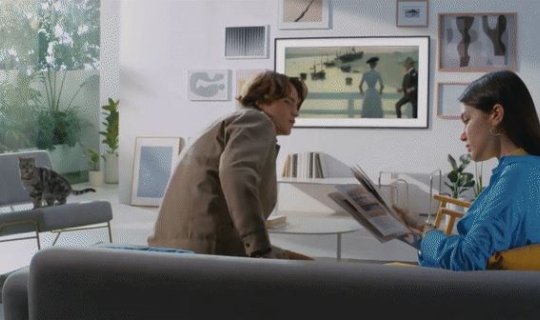 Samsung və Luvr – dünya incəsənət inciləri The Frame ekranında sizin qonaq otağınızda