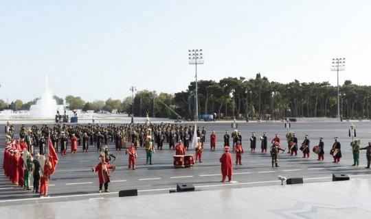 Türkiyənin Mehteran Birliyinin nümayəndələri Azərbaycana gəlib